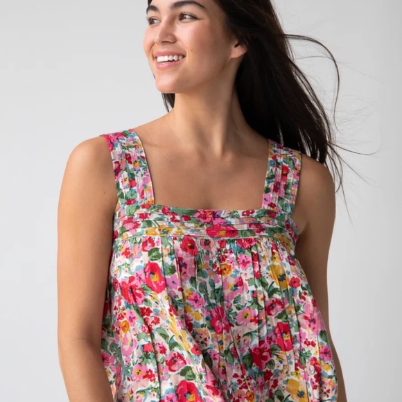 Natural Life "Kate" Floral tank top - Picture 3 of 5